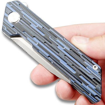 

TWOSUN Knives D2 Fast Open Folding Pocket Knife tactical knife Survival knives camping outdoor Bearings Fast Open G10 TS38-G10