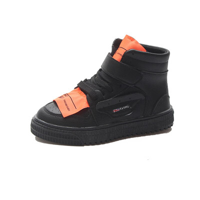 

After 90 girls sports shoes boys shoes shoes net red shoes 2018 new Korean version of the autumn high to help fashion leather casual