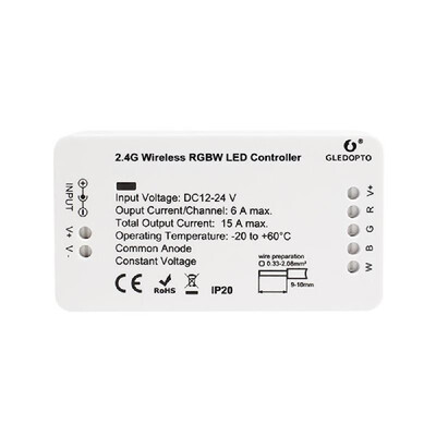 

DC12-24V Zigbee Connected Dimmable LED Controller Supported Cell Phone App Control Voice Control Timer Timing Function Time Sett