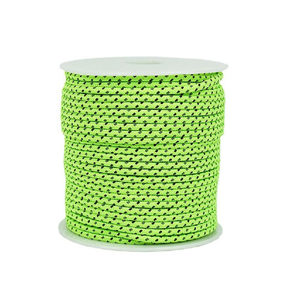 

50m Reflective Rope Paracord Cord Outdoor Gear Lanyard 1 Inner Strand Core for Camping Tent Awning
