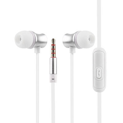 

BH-EJ004 Aluminum Alloy HIFI Stereo 35mm Wired In-Ear Earphone Headset With Microphone