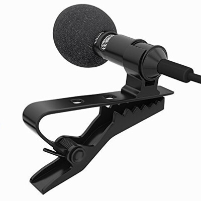 

Miracle Sound Deluxe Lavalier Lapel Clip-on Omnidirectional Condenser Microphone