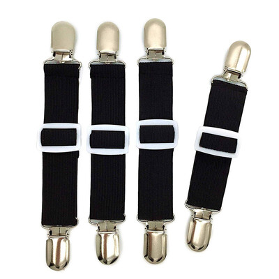 

4 PCS Adjustable Bed Sheet Fasteners Suspenders