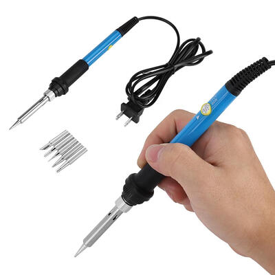 

60W Electric Soldering Iron Adjustable Temperature Welding Hand Tool