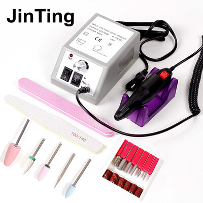 

2018 Nail Drill Electric Set For Nail Art Ceramic Bit Silicone Grinder Stone Art Tool Sanding Machine Manicure Pedicure