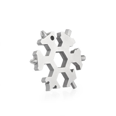 

Creative 19-in-1 Snowflake Shape Multifunctional Tool Gadget