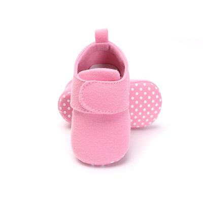 

Toddler Infant Baby Boys Girls Crib Stripe Splicing Soft Sole Anti-Slip Shoes