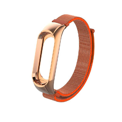 

Band Strap Watch Strap Nylon Watch Release Buckle Replacement Sport Bracelet Strap for XIAOMI MI Band 3