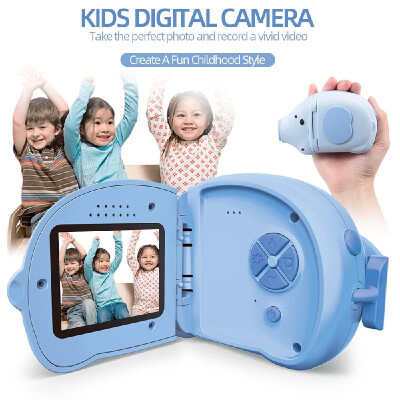 

Kids Camera HD Mini Digital Camera 12MP 2 Screen Children Camcorders Photos Video Gifts for Boys & Girls