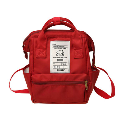 

Canvas Bag 2019 Woman Shoulder Bag New Travel Bag Retro Large Capacity Backpack