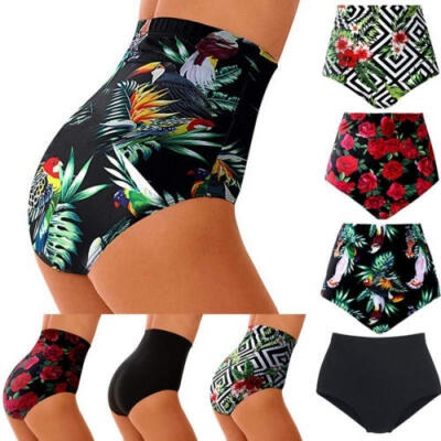 

Women&39s High Waist Swimsuit Bikini Bottoms Tankini Bottom Swim Shorts Plus Size