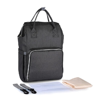 

Diaper Bag Backpack Large Capacity Multi-function Waterproof Polyester Baby Clothes Diaper Nappy Milk Powder Bottle Travelling Sto