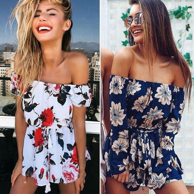

New Women Summer Beach Jumpsuit Clubwear Bodycon Playsuit Romper Hot Short Pants