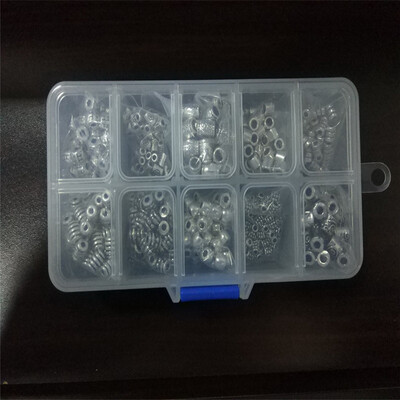 

PH PANDAHALL 500pcs Tibetan Style Alloy Spacer Beads Sets Jewelry Findings Accessories