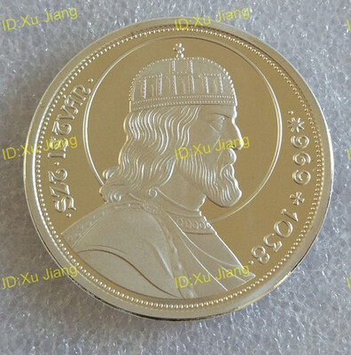 

40MM King Stephen I of Hungary Souvenir Coin medal
