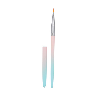 

SOCHEAL 1 PCS Nail Art Brush Metal Handle Nail Pen UV Gel Polish 3D Painting Pen Liner DIY Nail Brush Manicure Tools
