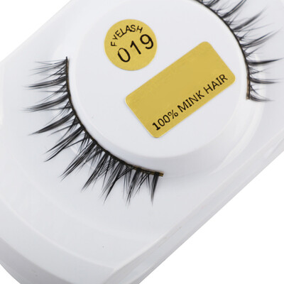 

〖Follure〗3D Lashes Mink Natural Thick False Fake Eyelashes Eye Lashes Makeup Extensions