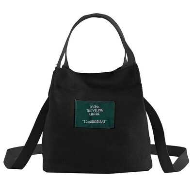 

Mini Shoulder Handbags Canvas Women Crossbody Satchel Bucket Bags Clutch Women Bags