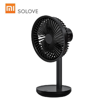 

Xiaomi SOLOVE Desktop Fan F5 Head Shaking Adjustable Wind Speed 4000mAh Battery with Type-C USB Portable Fan for Home Office