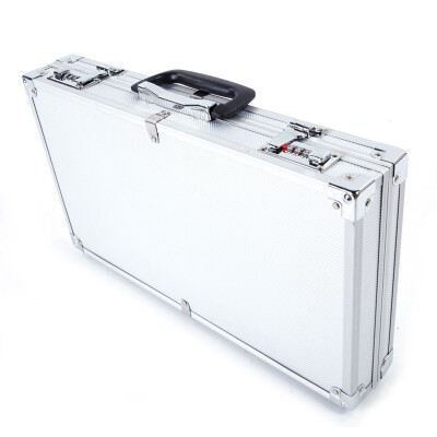 

Portable Aluminum New Framed Lock Gun Pistol Handgun Locking Box Hard Storage Carry Case Security