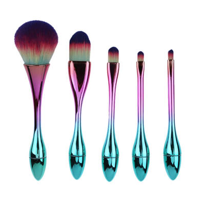 

5pcsset Goblet Shaped Makeup Brushes Set Powder Foundation Concealer Brush