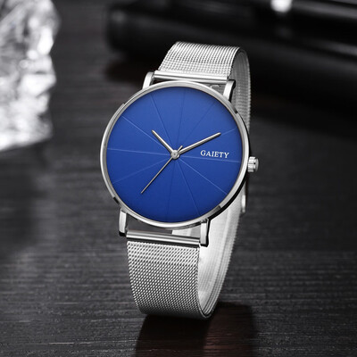 

Gobestart Fashion Casual Unobtrusive Simple Single Business Net With Strap Mens Watch