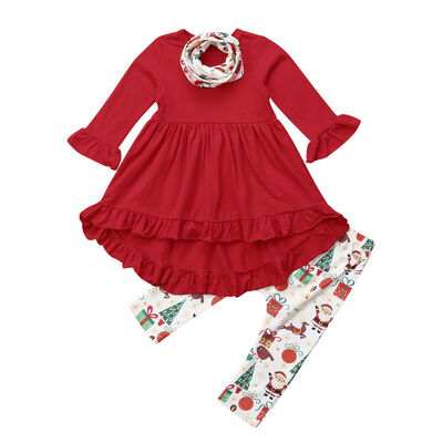 

Fashion Toddler Baby Girls Clothes Long Sleeve T-shirt TopLeggings Pants Outfit