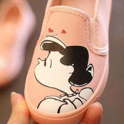 

2018 HOT Boys Girls Soft Shoes Kids Flats Casual Lace up Toddler Babys Canvas