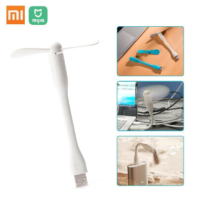 

Original Xiaomi Mijia USB Portable Fan Flexible Pocket Detachable Fan Pocket Size for Power Bank Laptop Notebook Computer