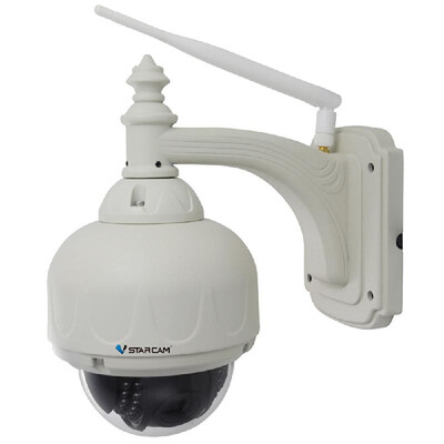 

VStarcam 720P Full HD 4X Optical Zoom Wireless Outdoor Dome Fine-quality IP Camera Waterproof WiFi Wireless Mobile View
