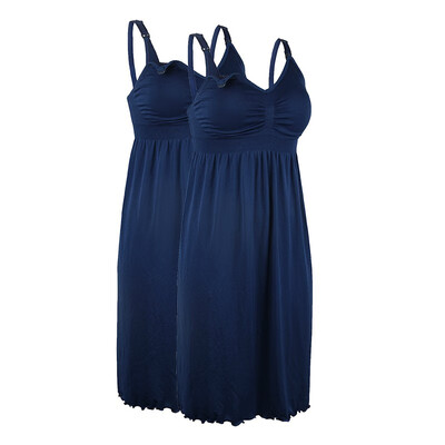 

iLoveSIA breastfeeding nightdress short-sleeved dress pregnant women pajamas month child maternity postpartum feeding skirt 5590