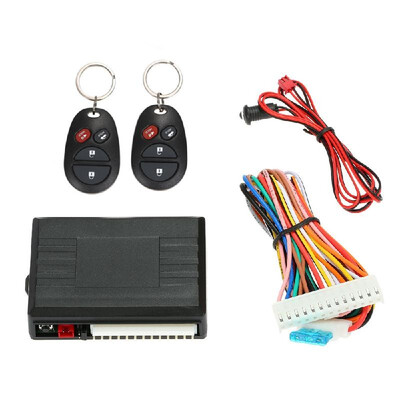 

12V Universal Remote Central Control Box Kit Car Door Lock Keyless Entry System with Trunk Release Button