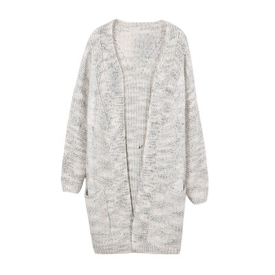 

Autumn new knitting cardigan coat loose women show thin sweater cardigan coat