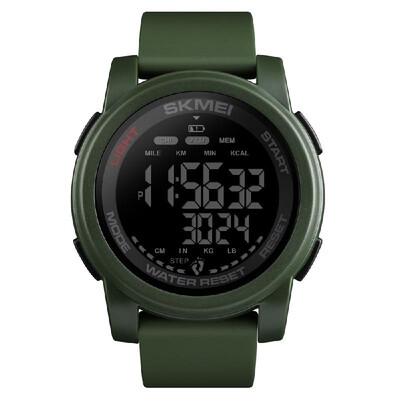 

SKMEI 1469 Analog Digital Watch Man Sport Watch 50M Waterproof Tracker Pedometer Monitor Calories Monitor Smart Bracelet Fashion A