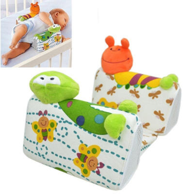 

Baby Infant Newborn Anti Roll Pillow Sleep Positioner Prevent Flat Head Cushion