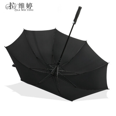 

LAWEITING Stretching cloth automatic straight bone golf umbrella 6951