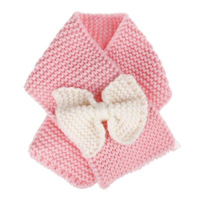 

SUNSIOM Baby Kids Girl Boy Warm Winter Hooded Scarf Knitted Crochet Scarves Neck Warmers