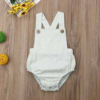 

Baby Kids Boy Girl Infant Romper Jumpsuit Bodysuit Cotton Clothes Outfits Set