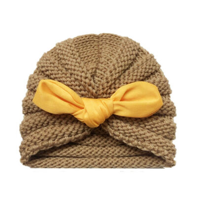 

Newborn Toddler Kids Baby Boys Girls Knit Wool Beanie Hat Winter Warm Cap
