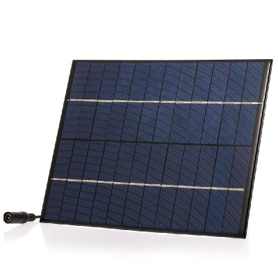 

52W12V DIY Solar Charger With 5521 DC Output Compact Polycrystalline Solar Panel 210165mm For GardenTrafficEmergency Light So