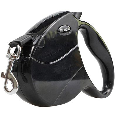 

BOCHONG BCQY-101-black without light automatic telescopic traction rope small&medium dog Teddy Labrador special dog leash dog chain