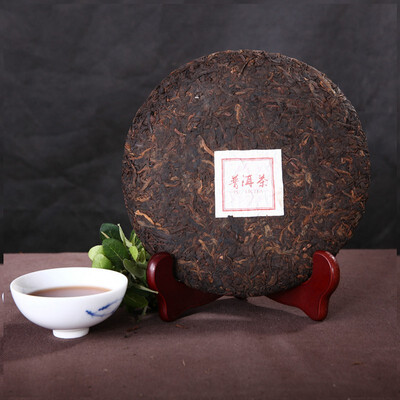 

Yunnan Puer Tea Tea Chen Puer Cooked Tea 357g Yunnan Qizi Cake Tea