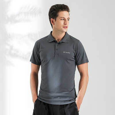 

Columbia POLO shirt new mens breathable&quick-drying sports&leisure outdoor short-sleeved T-shirt AE6082 053
