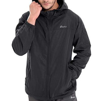 

Clothin Mens Outdoor Travel Hiking Jacket Hooded Windbreaker Urban Jacket