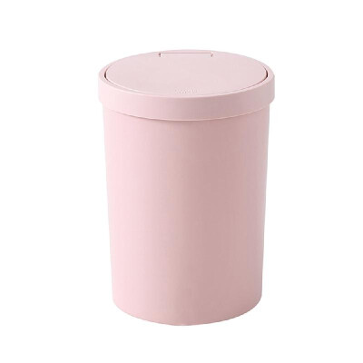 

Home Use Fashion Simple Trash Can Kitchen Bedroom Garbage Bin Push Bounce Lock Garbage Container