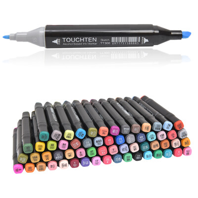 

UK 30406080 Colors Sets Oil marker Pen Dual Headed Artist Sketch Funny Hot