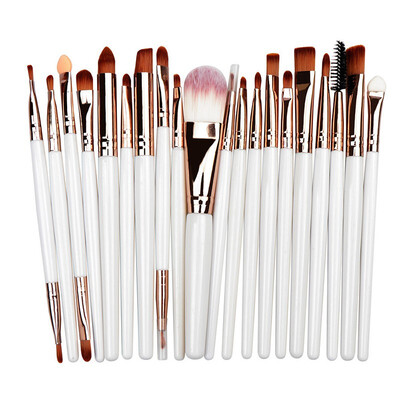 

Outdoor 20 Pieces Makeup Brush Set Face Eye Shadow Eyeliner Foundation Blush Lip Makeup Brushes