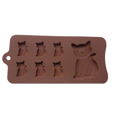

DIY KittenPuppy Footprint Shape Cake Mold Soft Silicone Mold Cake Decorating Tools Halloween Holiday Decoration