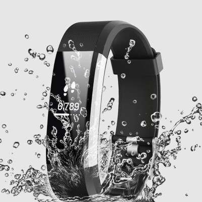 

ID 115Plus HR Smart Heart Rate Monitor Waterproof Fitness Tracker Watch