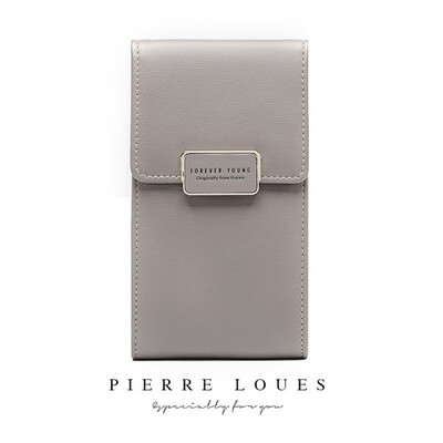 

New diagonal mobile phone bag Korean version of simple personality multi-functional womens purse